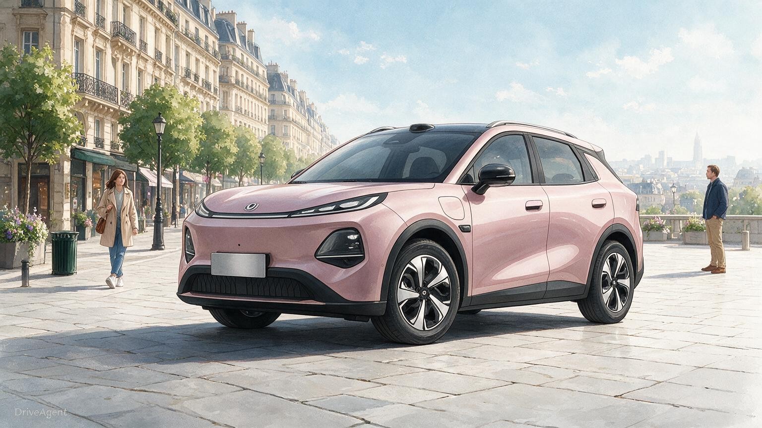 DriveAgent illustration of the Changan Nevo Q05
