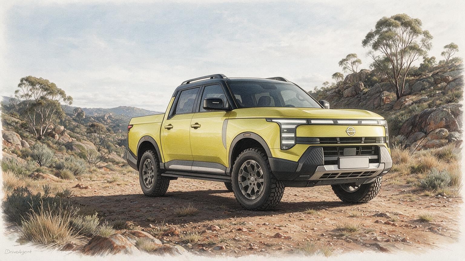 DriveAgent illustration of the Nissan Frontier Pro