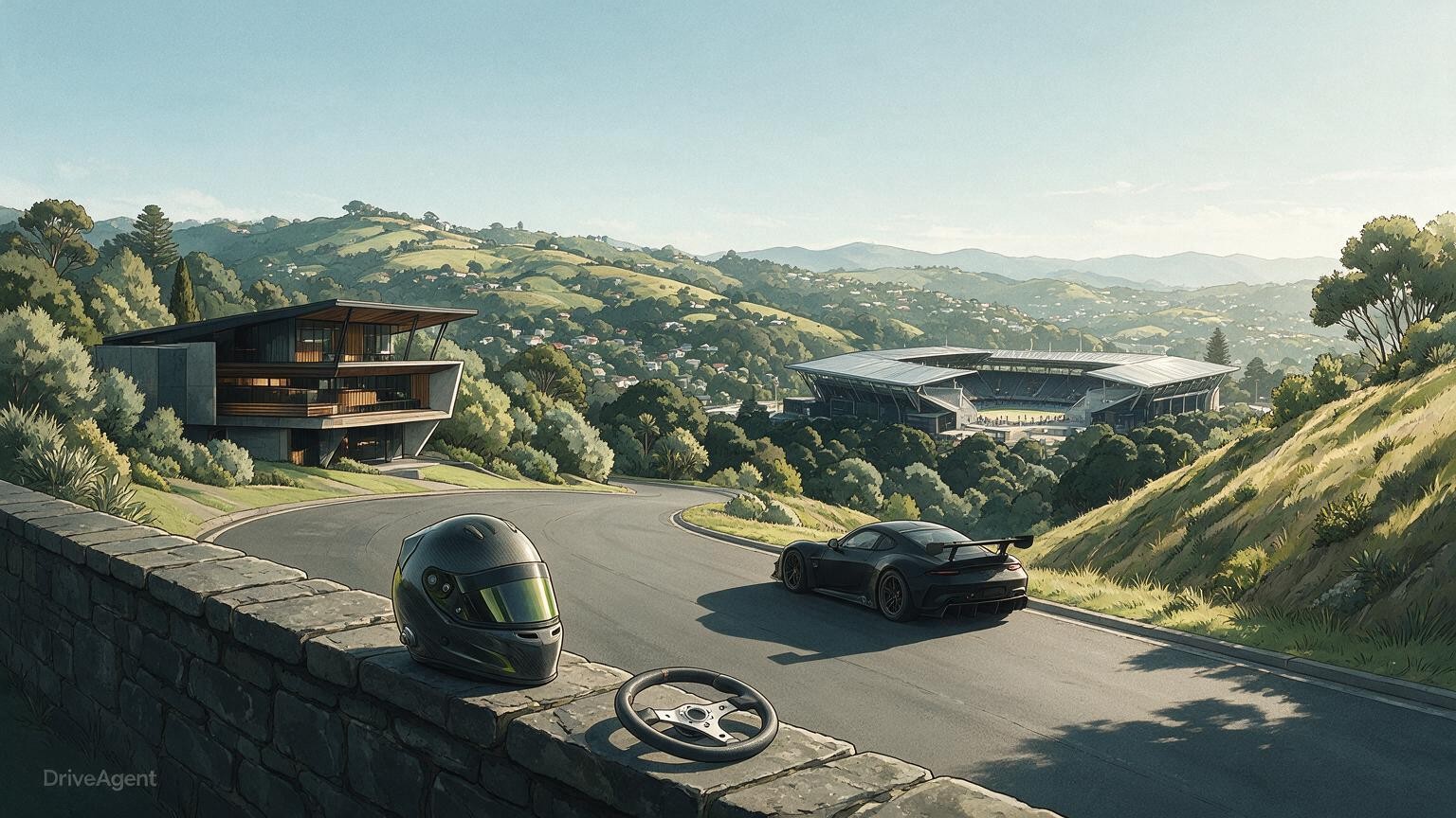 Concept illustration for: Race of Champions confirms first New Zealand event in Wellington