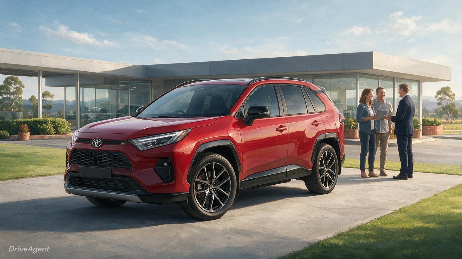 DriveAgent illustration of the Toyota RAV4