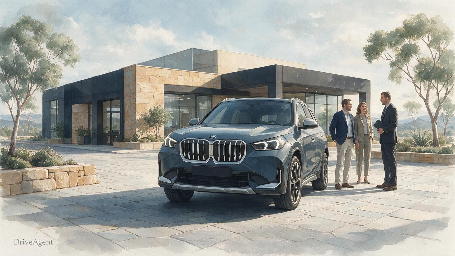 DriveAgent illustration of the BMW X1
