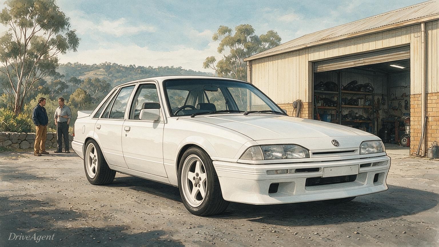 DriveAgent illustration of the Holden VL SS Group A Commodore
