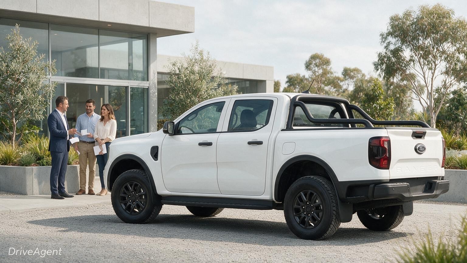 DriveAgent illustration of the Ford Ranger Black Edition