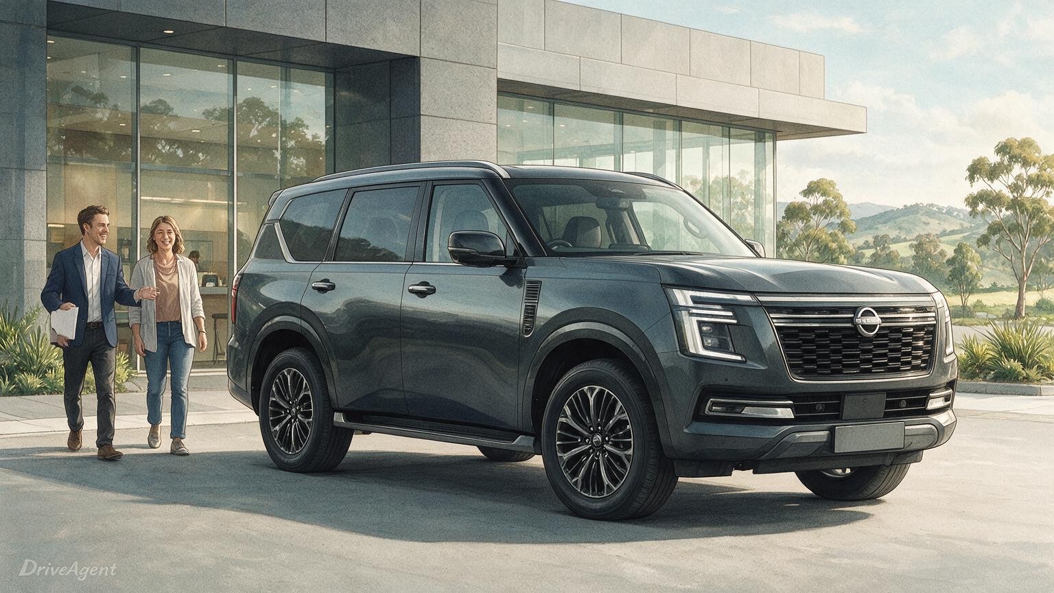 DriveAgent illustration of the Nissan Patrol Y63