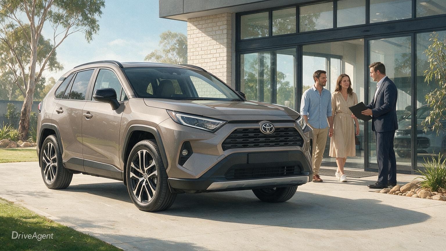 DriveAgent illustration of the Toyota RAV4