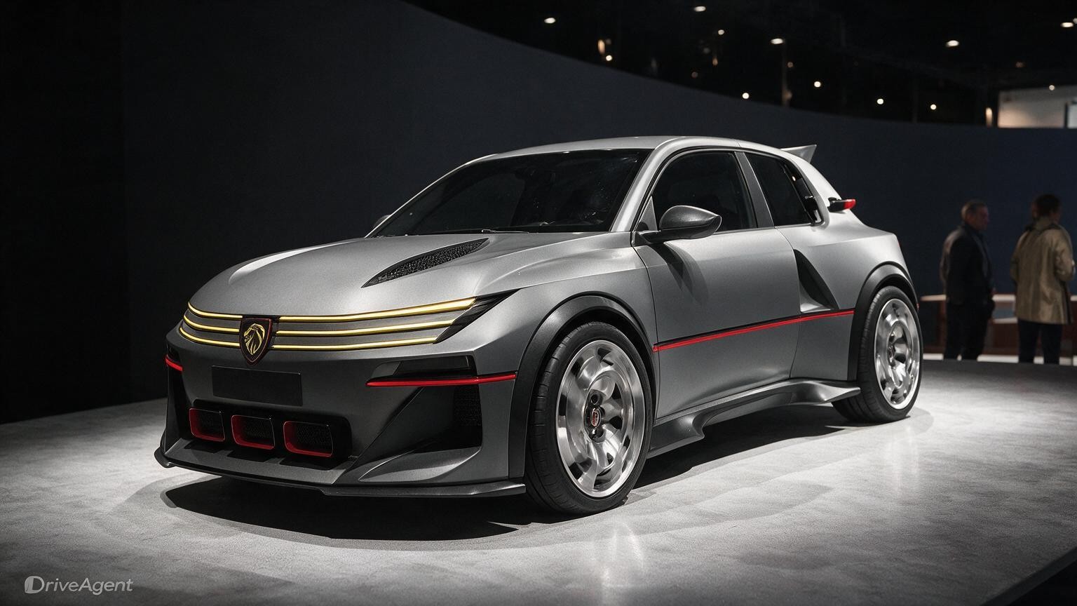 DriveAgent illustration of the Peugeot E-T16 concept