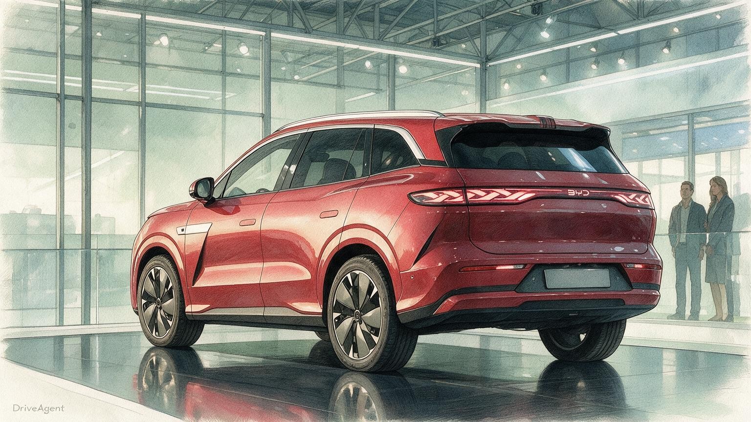 DriveAgent illustration of the BYD Atto 8