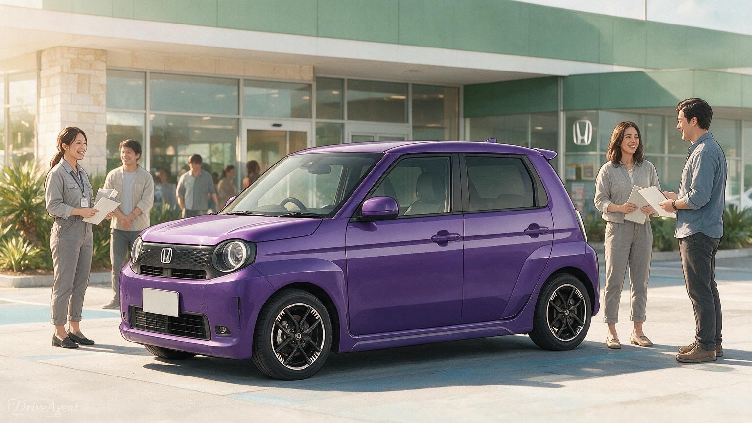 DriveAgent illustration of the Honda Super-ONE