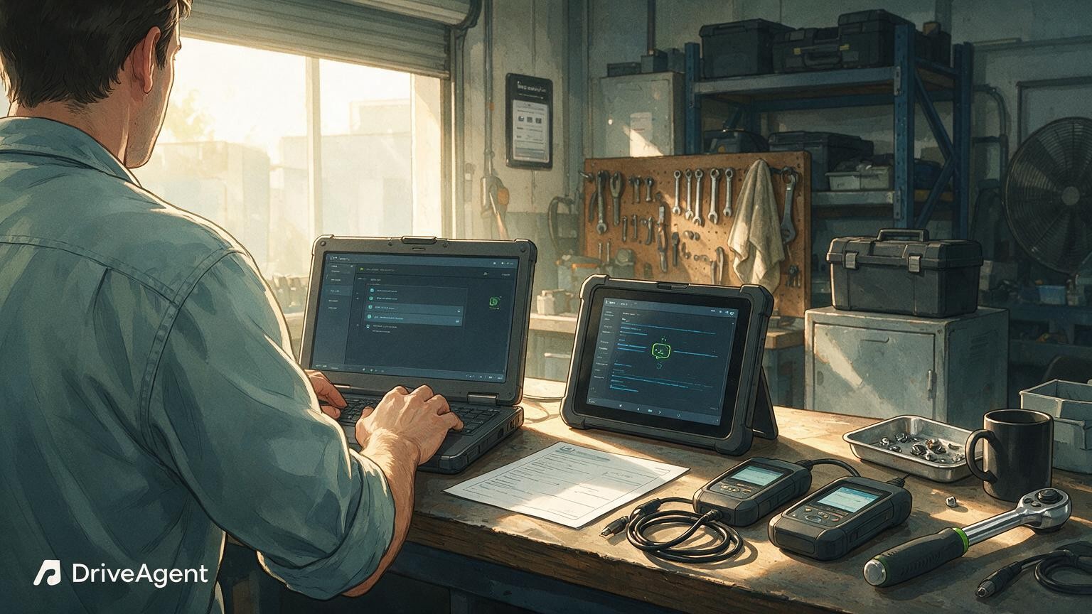Concept illustration for: AutoTalk Australia's October edition charts a month of right-to-repair pressure, sales shifts and showroom change