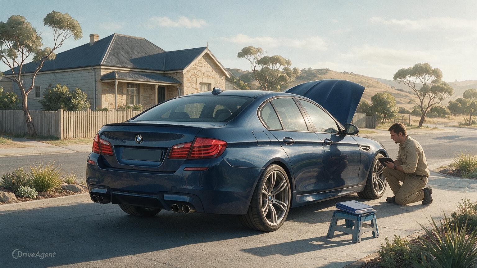 DriveAgent illustration of the BMW M5