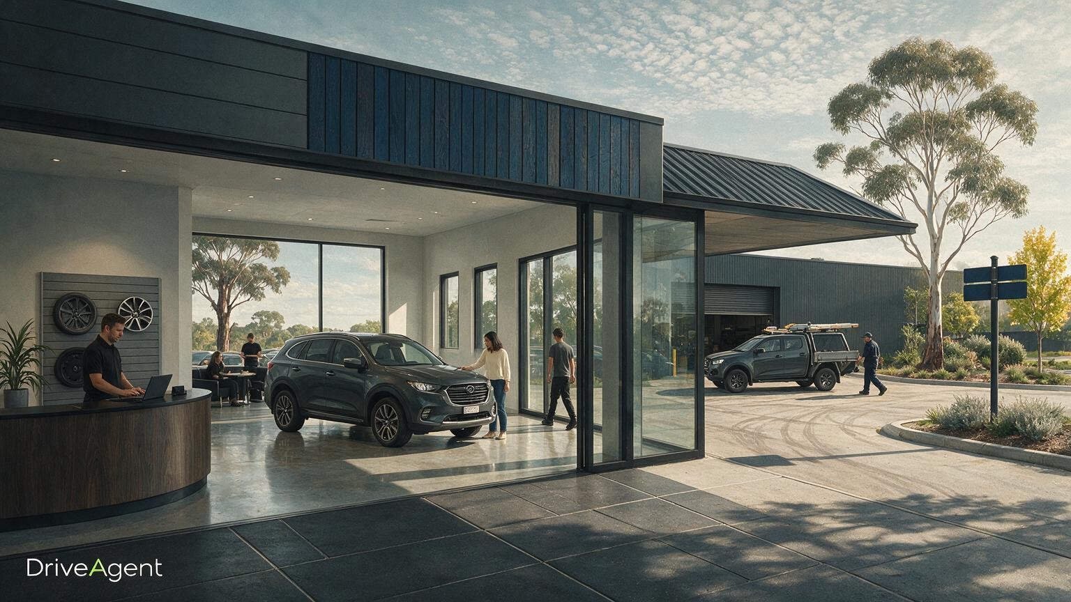 Concept illustration for: BYD Fairfield retail listing highlights local showroom activity