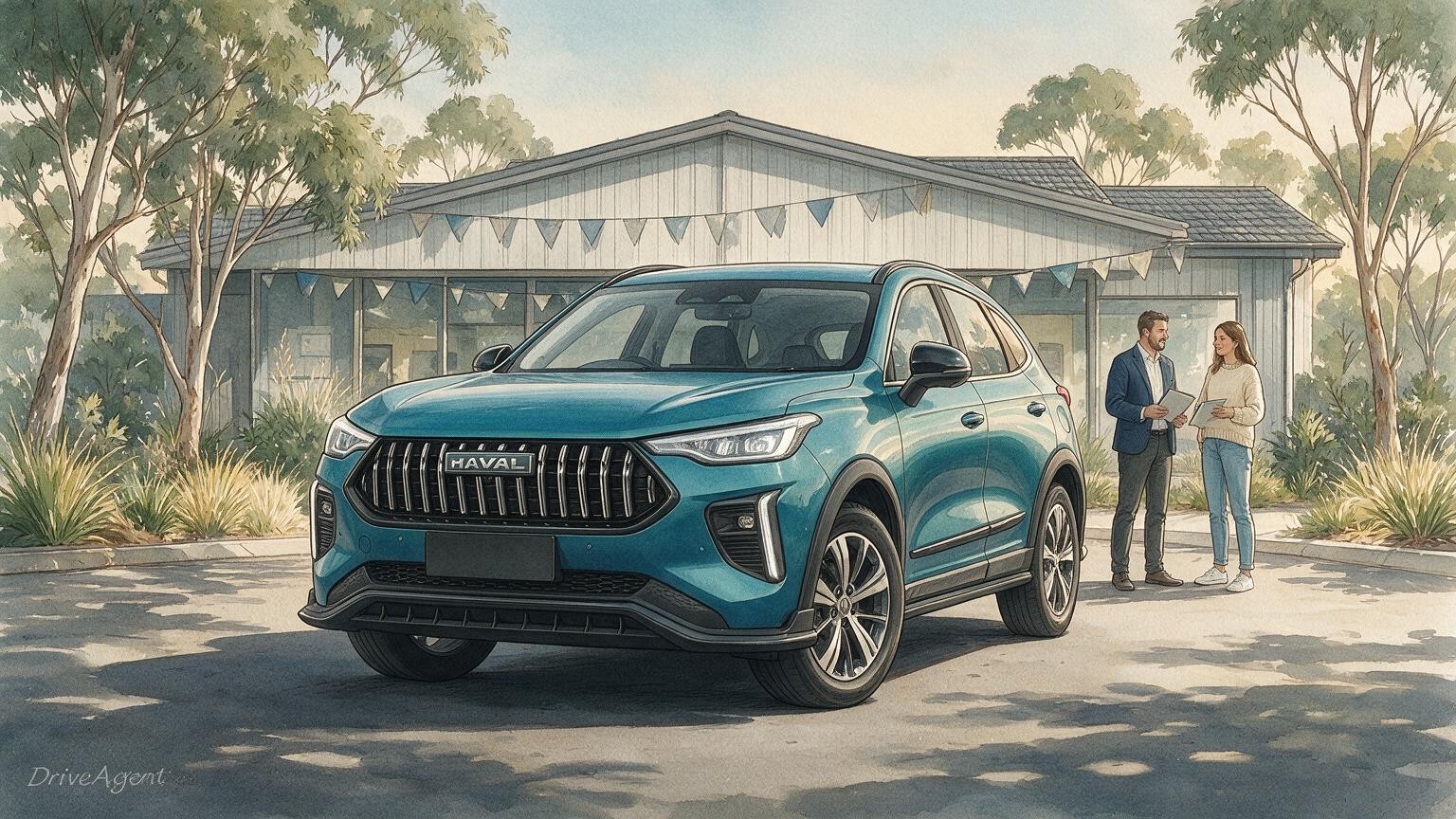 DriveAgent illustration of the GWM Haval Jolion
